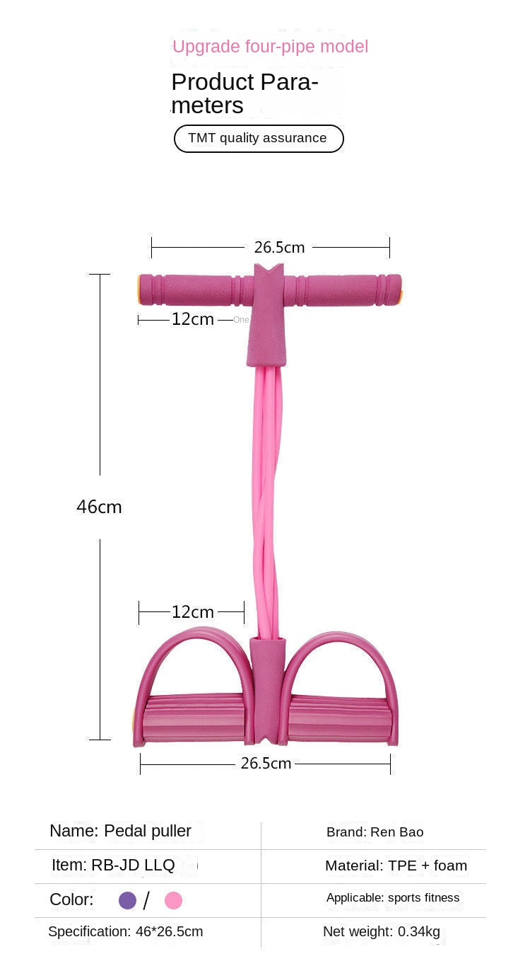 Sit-Up Aid with Resistance Bands