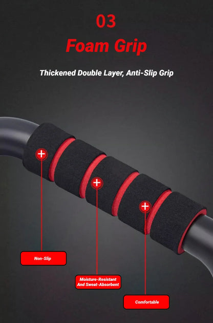 Non-Slip Push-Up Bars (H-Shaped)