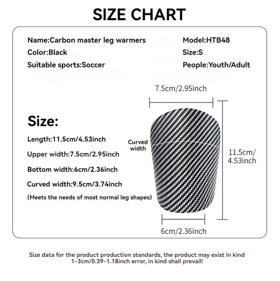 Football Shin Guards (Protective Training Gear)