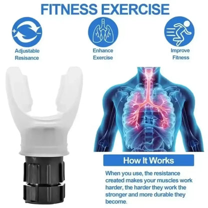 Lung Capacity Breathing Trainer (Portable Fitness Device)