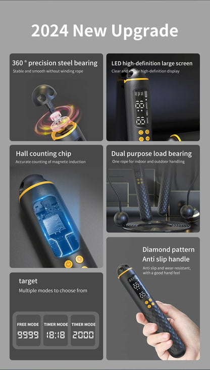 Digital USB Jump Rope (Calorie Counter)