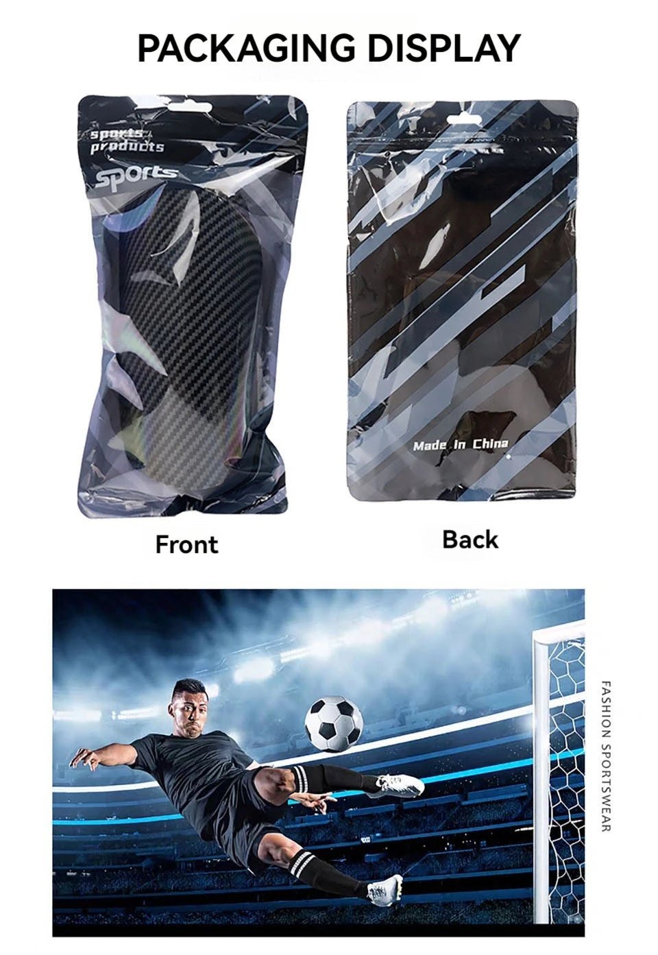 Football Shin Guards (Protective Training Gear)