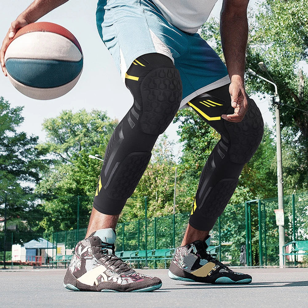 Knee Compression Sleeve (Padded, Sports Protection)
