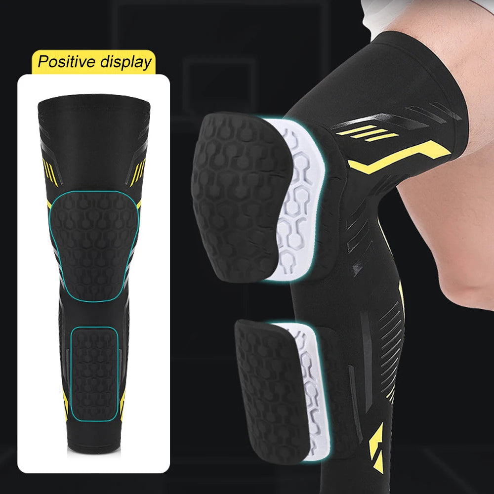 Knee Compression Sleeve (Padded, Sports Protection)