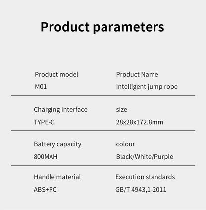 Digital USB Jump Rope (Calorie Counter)