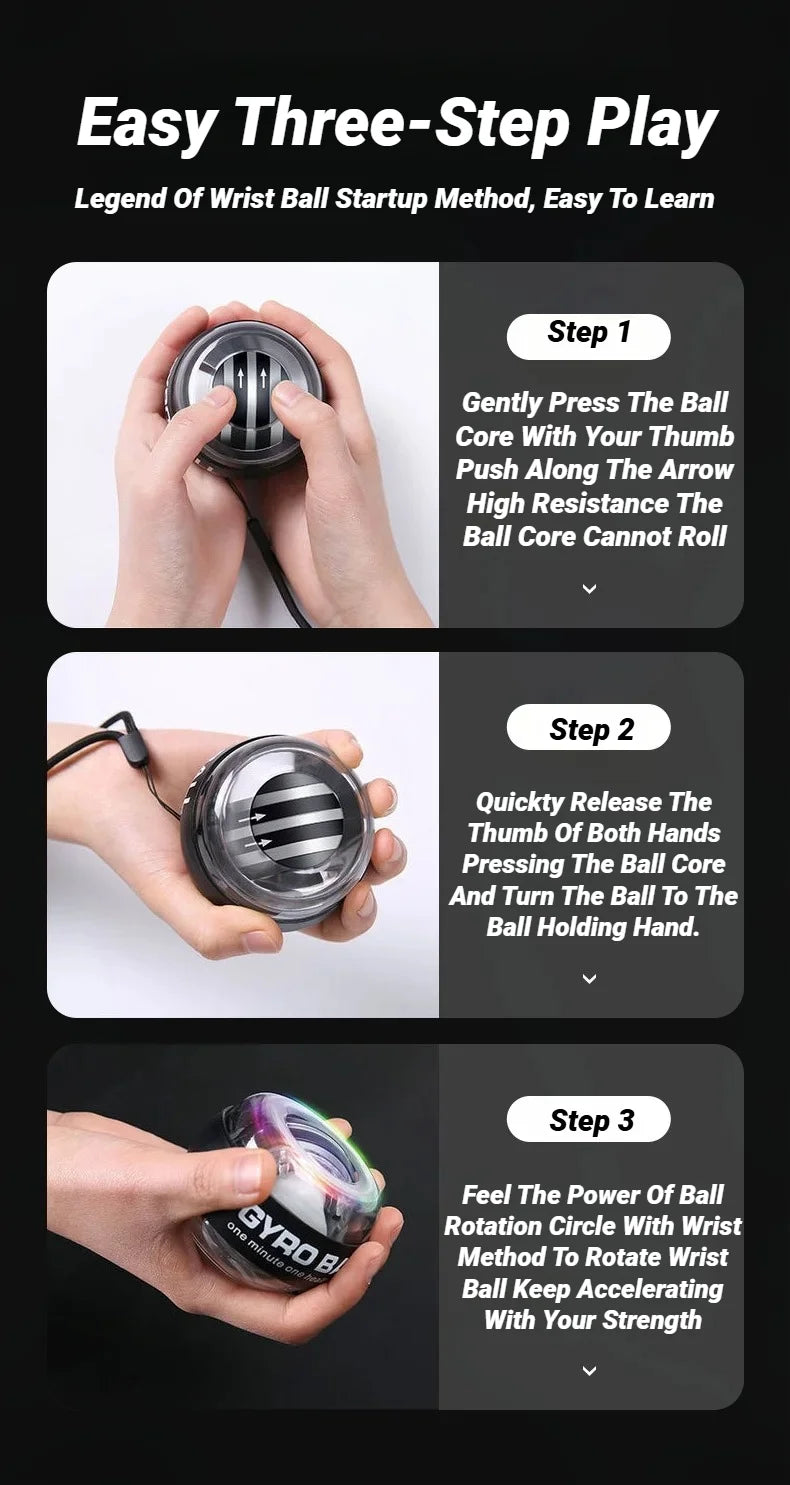 Power Ball Forearm & Wrist Trainer