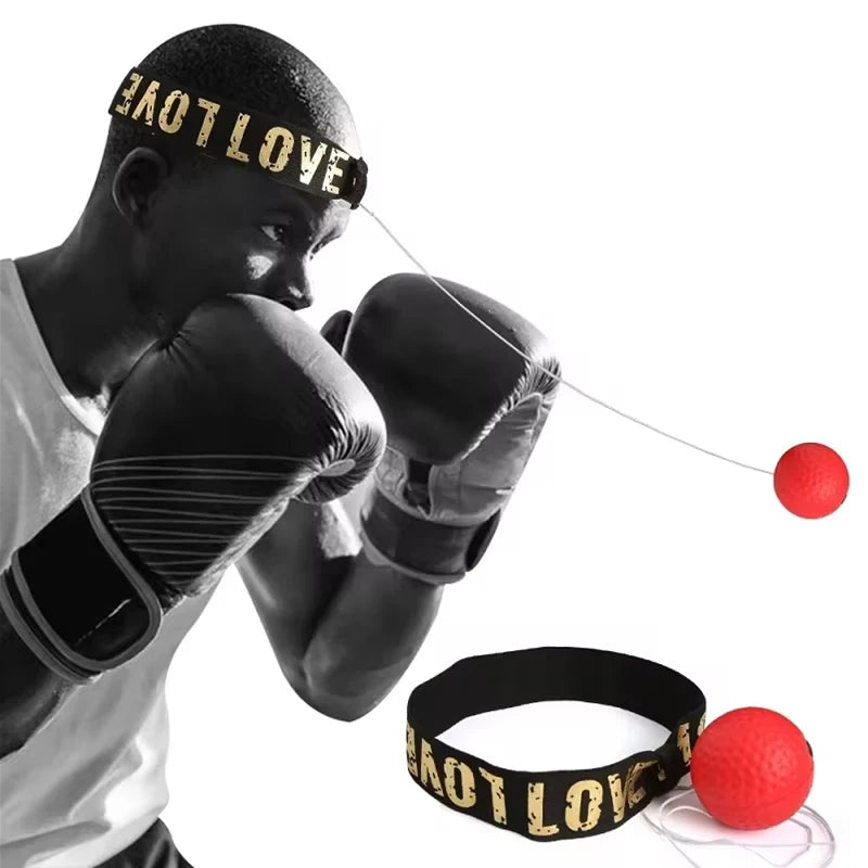 Headworn Boxing Speed Ball Trainer