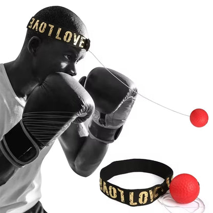Headworn Boxing Speed Ball Trainer