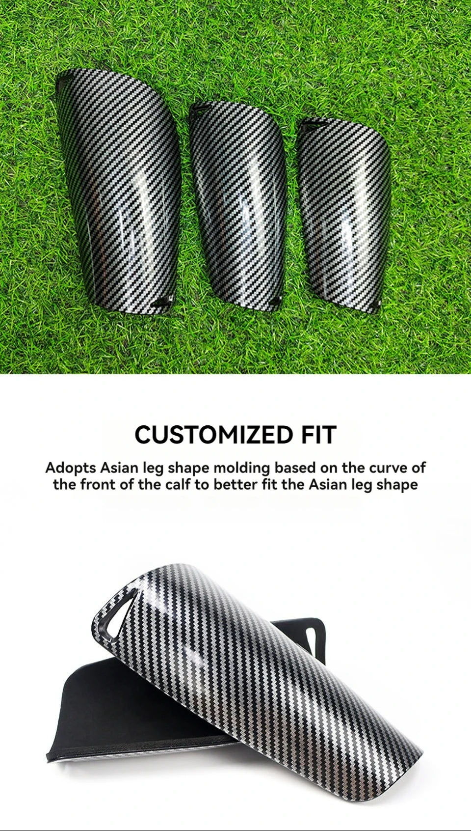 Football Shin Guards (Protective Training Gear)