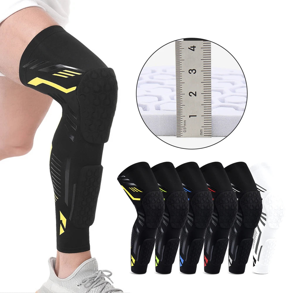 Knee Compression Sleeve (Padded, Sports Protection)