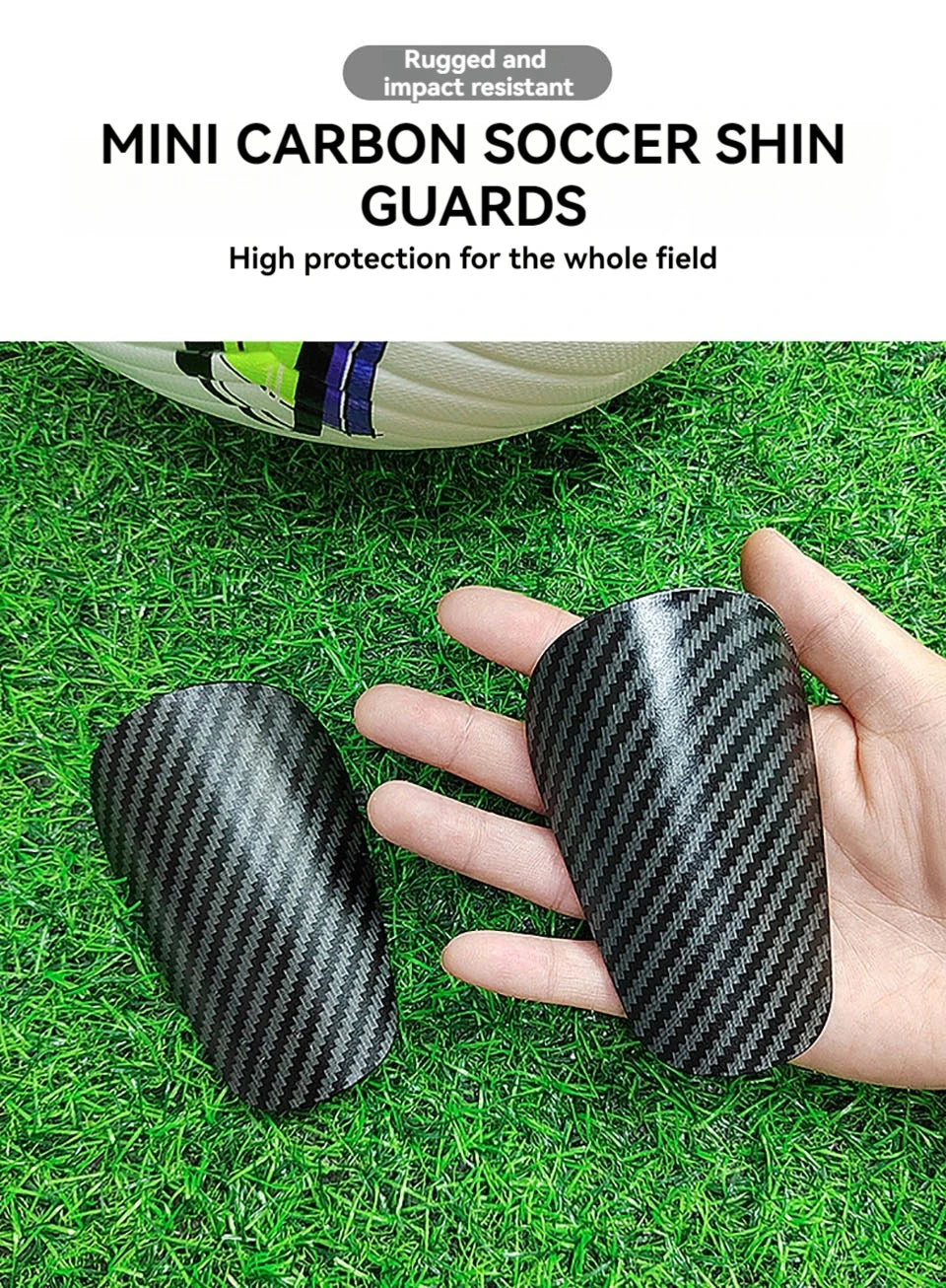 Football Shin Guards (Protective Training Gear)