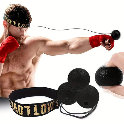 Headworn Boxing Speed Ball Trainer