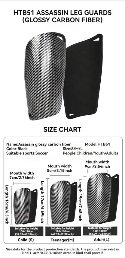 Football Shin Guards (Protective Training Gear)
