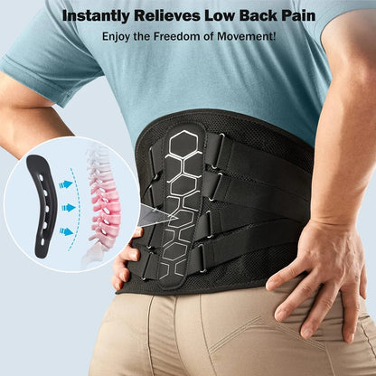 Lumbar Support Back Brace (Pulley System)