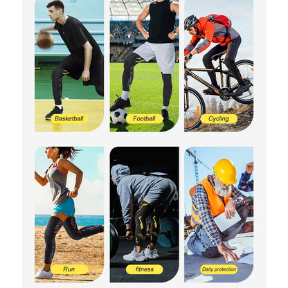 Knee Compression Sleeve (Padded, Sports Protection)