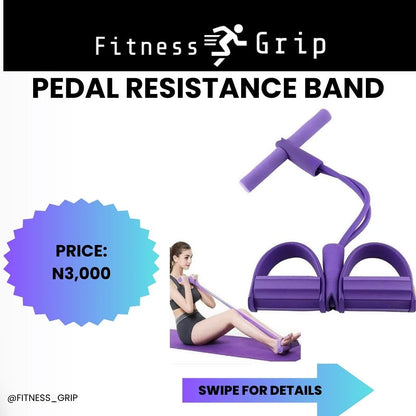 Sit-Up Aid with Resistance Bands