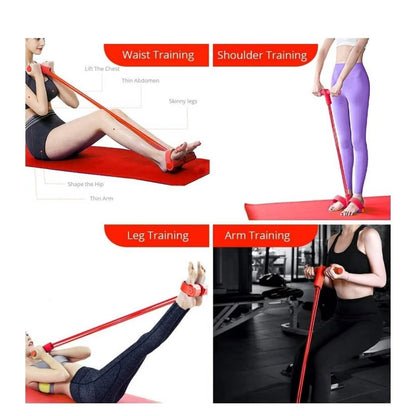 Sit-Up Aid with Resistance Bands