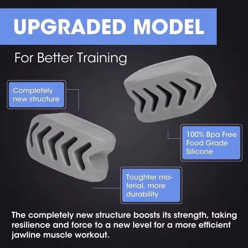 Silicone Jaw Exerciser Ball (40/50/60 lbs)