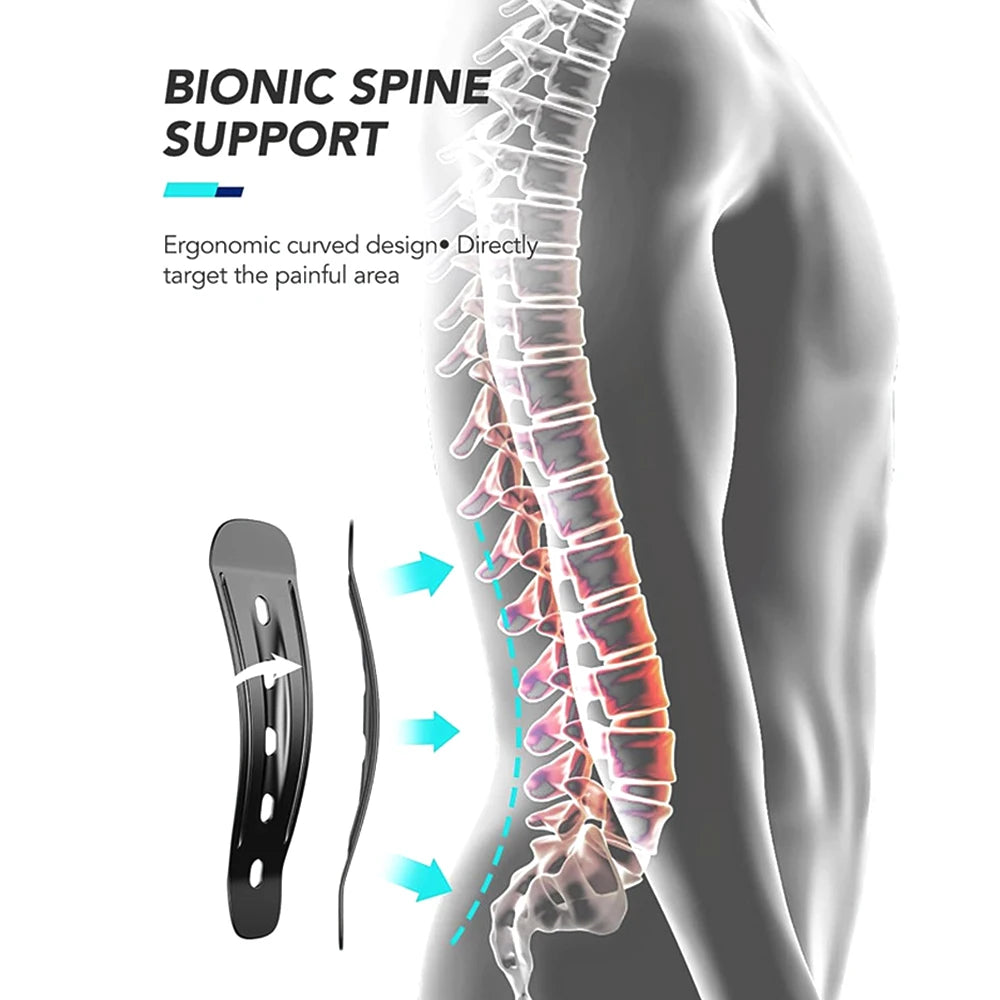 Lumbar Support Back Brace (Pulley System)