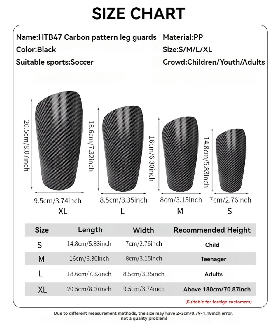 Football Shin Guards (Protective Training Gear)