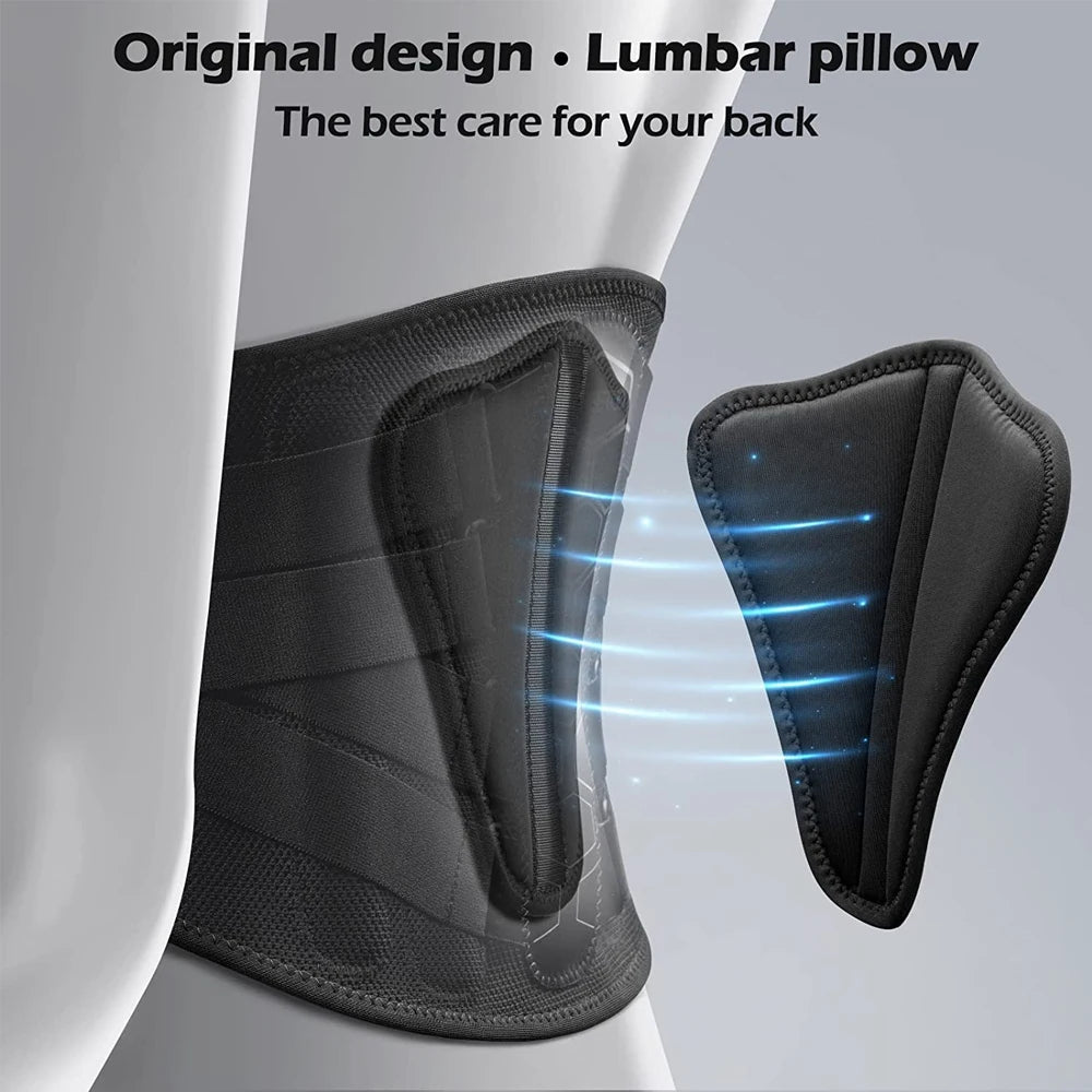 Lumbar Support Back Brace (Pulley System)