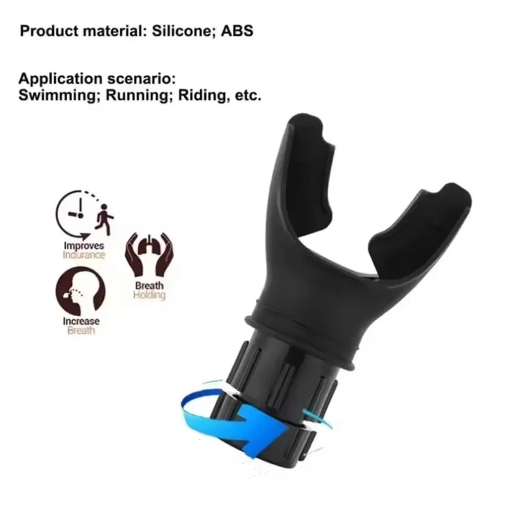 Lung Capacity Breathing Trainer (Portable Fitness Device)