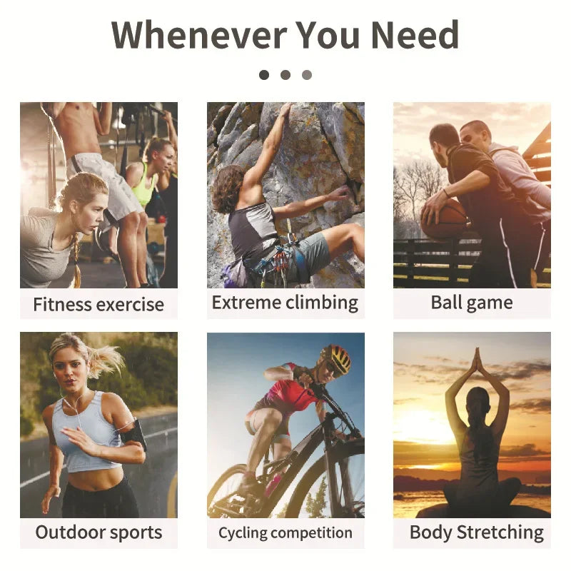 Self-Adhesive Sports Bandages (10/20 pcs, Black)