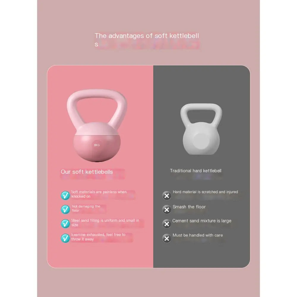 Home Gym Soft Kettlebell Set