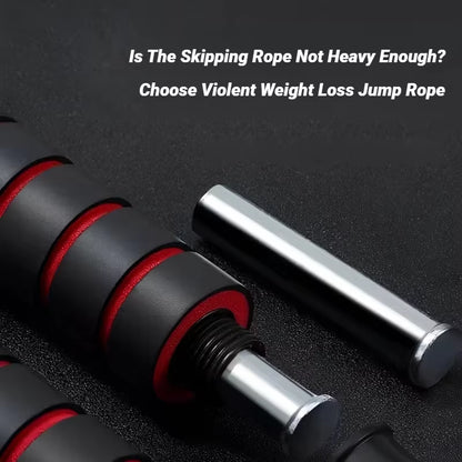 The New Jump Rope Steel Wire Skipping Exercise Adjustable Jumping Fitness Workout Training Home Sport Equipment Tangle-Free